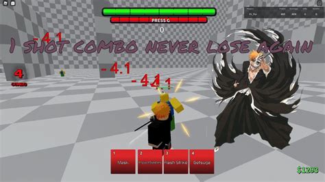 Hollow Ichigo 1 Shot Combos Roblox ABA YouTube