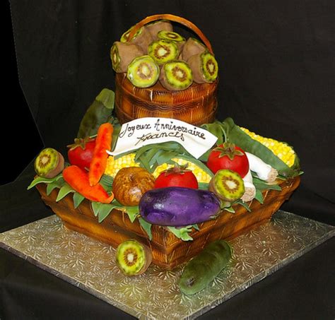 panier legumes grand | fruits cake, vegetables cake | Lili Sweet Laval | Flickr