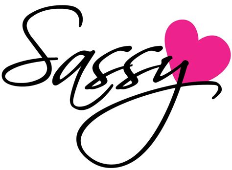 Sassy Logo Heart Wallpaper