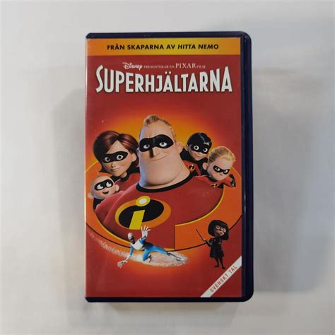 The Incredibles Superhjältarna 2004 Vhs Köp På Tradera