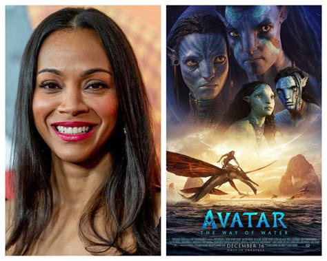 Exclusive Zoe Saldana Talks Avatar The Way Of Water And Coming Back