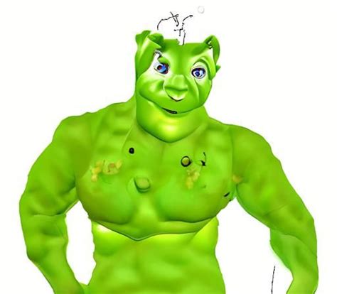 Shrek Is A Bodybuilder Ai Generated Artwork Nightcafe Creator