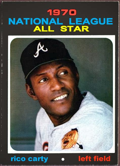 Cards That Never Were 1971 Topps All Star Cards National League Outfield