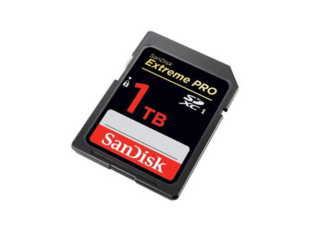 Wd Demos Sandisk 1tb Extreme Pro Sdxc Card Prototype Custom Pc Review