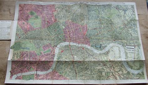 Gall And Inglis Handy Map Of London Scale 3 12 Inches To A Mile With