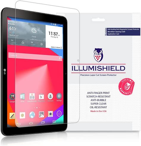 Illumishield Screen Protector Compatible With Lg G Pad X 10