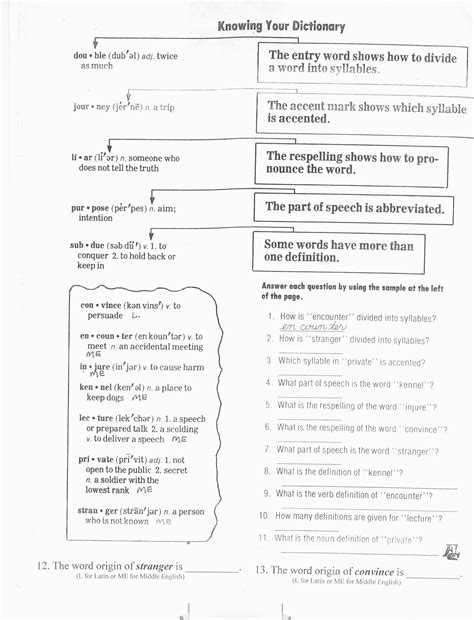 Grab our free grade 6 language arts worksheets for instant practice! 17 Best Images of Synonyms Worksheets Middle School ...