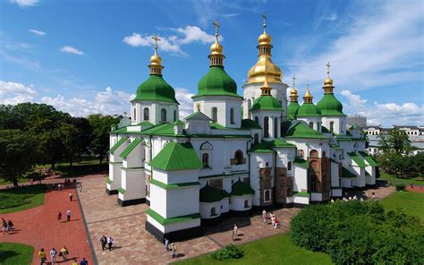 Ukraine Wallpapers Saint Sophia Cathedral In Kiev Ukraine