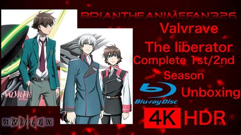 Valvrave The Liberator Complete 1st2nd Season Blu Ray Unboxing 4k