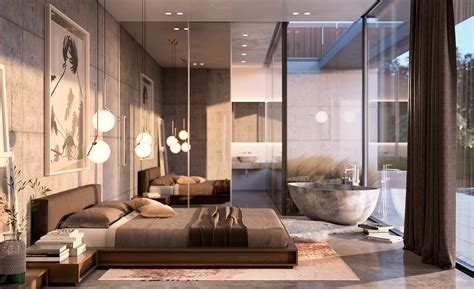 Modern Bedroom Concept on Behance