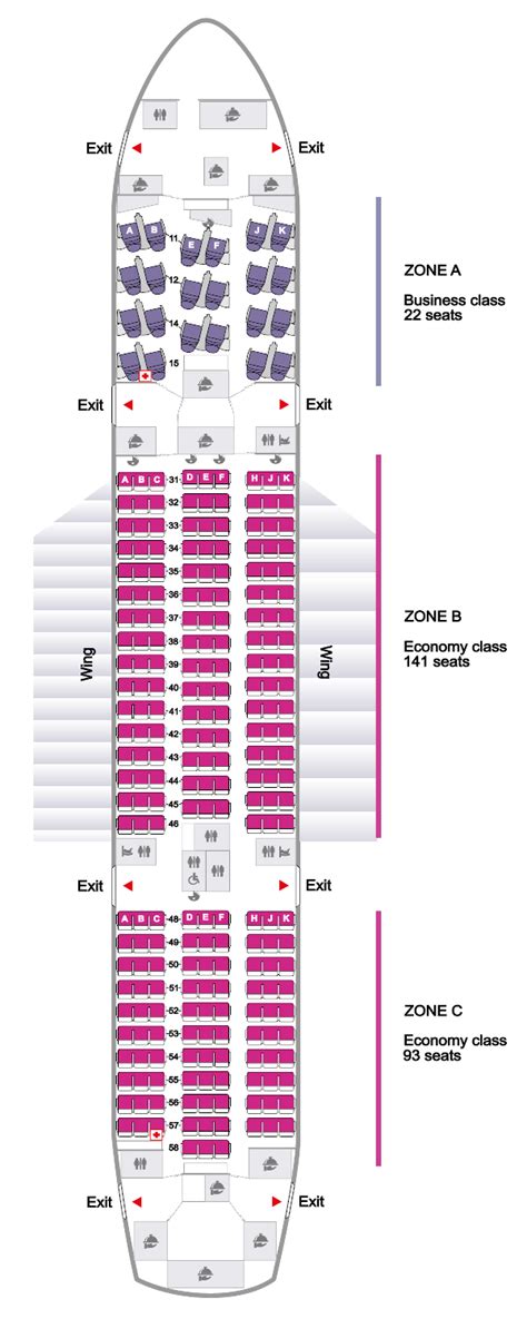Boeing 787 8 Floor Plan