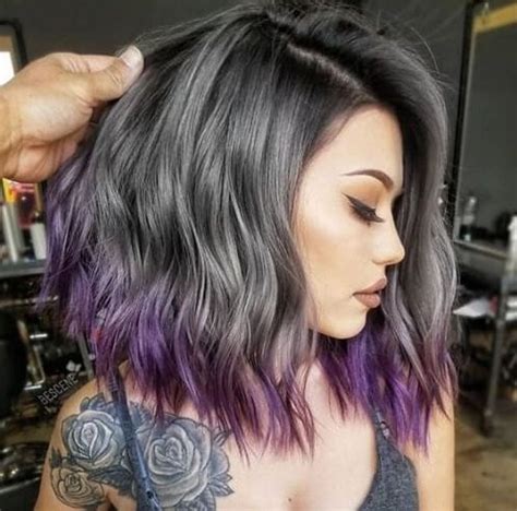 Bright colors on black hair. 50 Short Ombre Hair Ideas for Stunning Results! | All ...