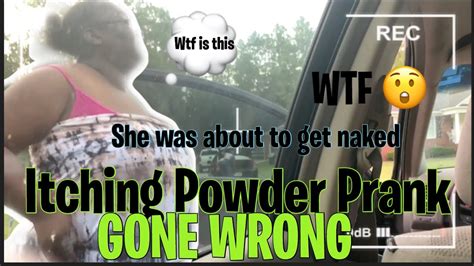 Shes Bout To Get Naked Itching Powder Prank Youtube