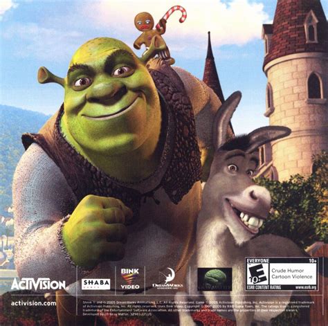 Shrek Superslam 2005 Box Cover Art Mobygames