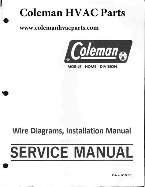 Coleman Dgaa056bdta Furnace Manual