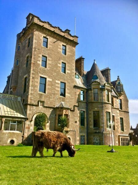 Striking Baronial Castle In The Scottish Countryside — Francis York