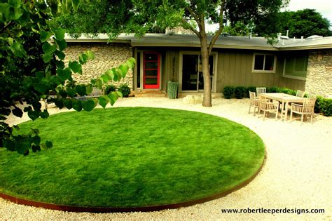 Skip the card, stake the yard! New Frontyard - Modern - Landscape - Austin - by Robert Leeper Landscapes