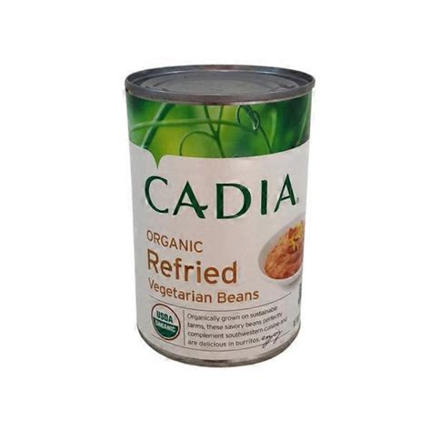 Cadia Organic Refried Vegetarian Beans 15 Oz Instacart