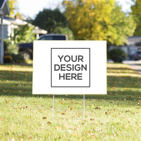 Custom Lawn Signs Elevate Your Print