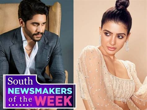 The couple are filing for divorce. South newsmakers of the week: Samantha Akkineni misses ...