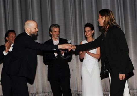 Brad Pitt Ludi Boeken Peter Capaldi Marc Forster And Daniella Kertesz