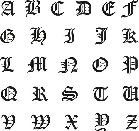Old English Font Ausvvti