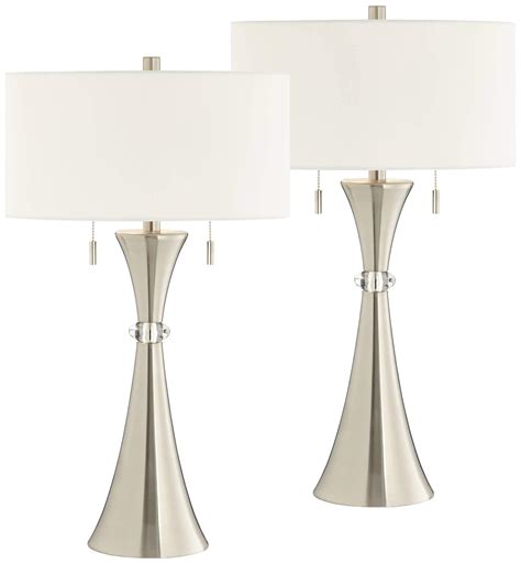 Buy Rachel Art Deco Style Table Lamps Set Of 2 With Table Top Dimmers