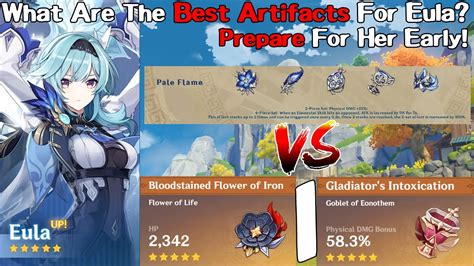 What Is The Best Artifact Set For Eula Pale Flame V Gladiators V