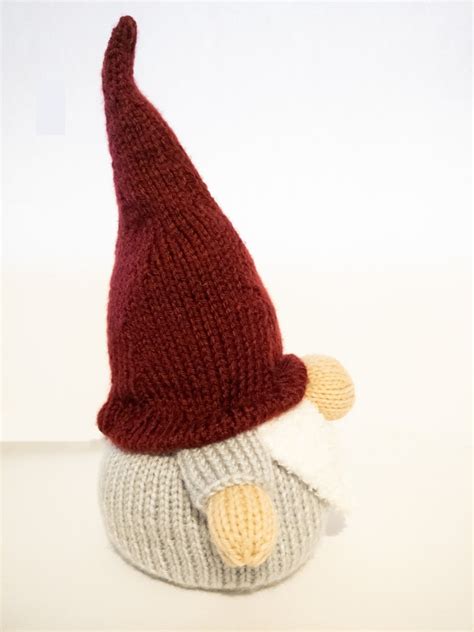 Festive Tomte Gnomes Pdf Knitting Pattern Etsy