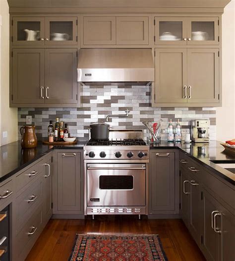 Underneath the table you can store the chairs and stools. Small Kitchen Inspiration | Decorating Your Small Space