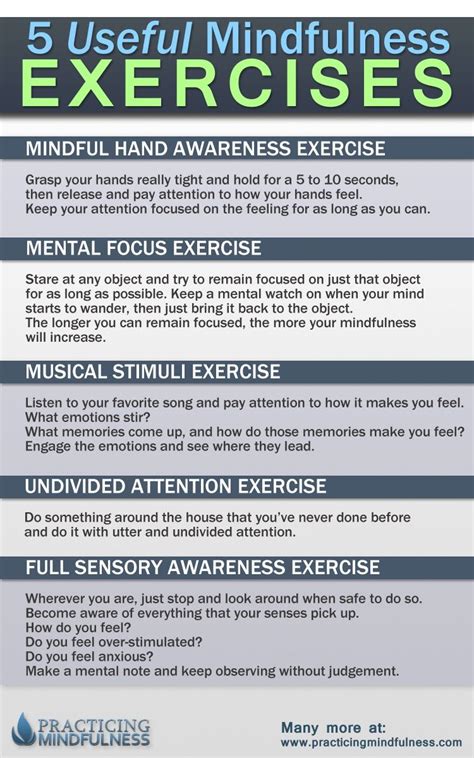 A Few Good Mindfulness Exercises For All Yall One Of These For 1