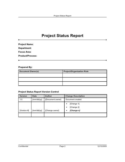 Project Status Meeting Agenda Template