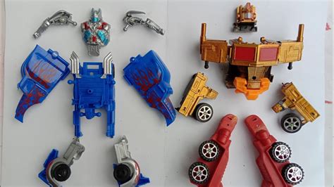 Merakit Mainan Optimus Prime Mainan Transformers YouTube