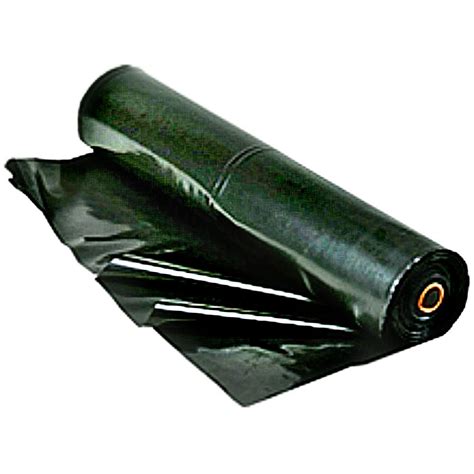 Buy The Warp Bros 6x16 B Black Poly Polyethylene Sheeting 16 X 100 Ft