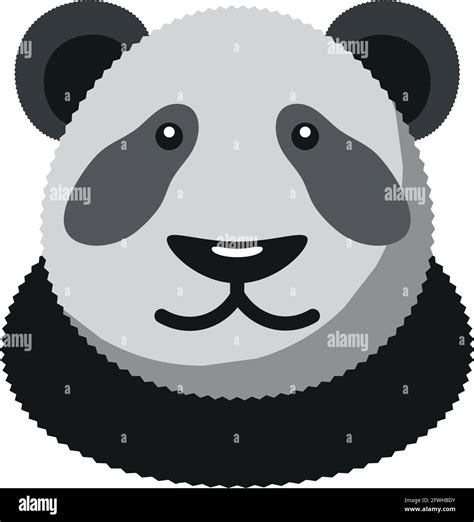 Panda Bear Head Stock Vector Image And Art Alamy
