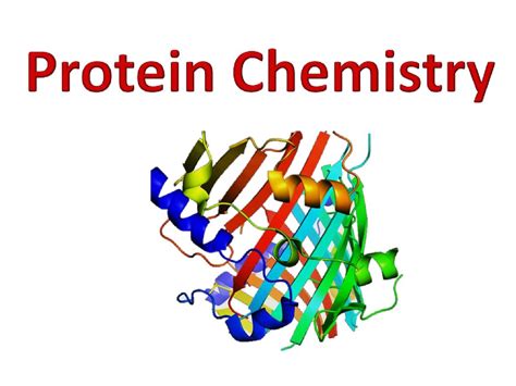 Protein Chemistry Online Presentation