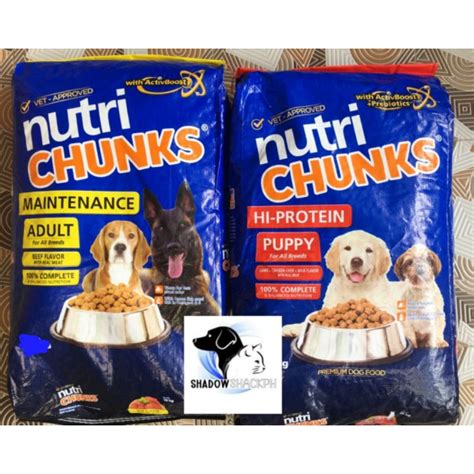 Nutrichunks Nutri Chunks Maintenance Adult And Hi Protein Puppy 1kg