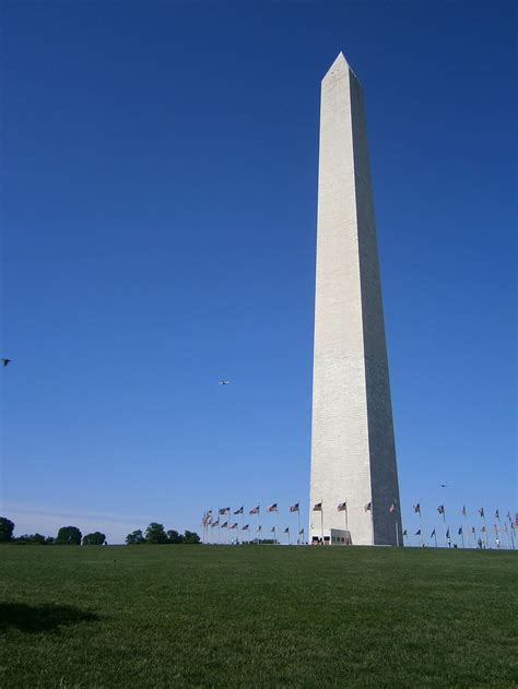 Washington Monument Tall Phallus Capitol Hill Landmark Phallic