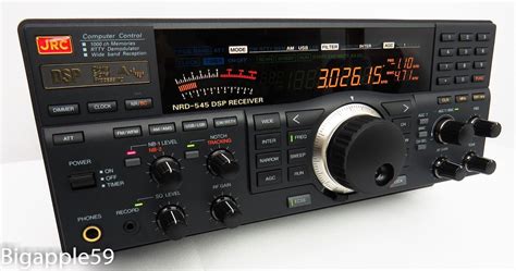 JRC-NRD-545-Shortwave-SSB-Radio-DSP-Receiver WITH cQuam AM STEREO | Ham radio, Radio, Ham radio 
