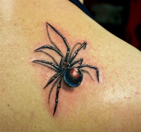 Black Widow Spider Tattoo Black Widow Spider By Dylan Barker Good
