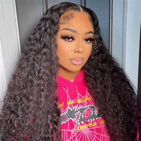 Pre Plucked X Lace Front Water Wave Wigs Tinashehair