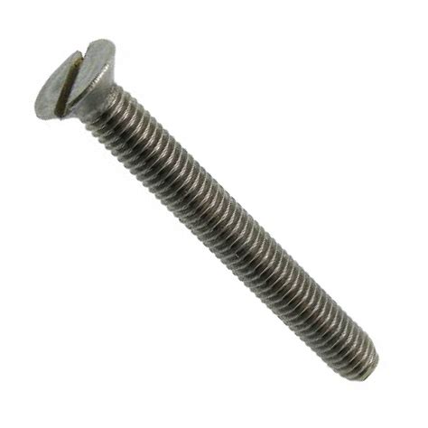 Slotted Countersunk Head Machine Screws Ets Wadih S Moujaes