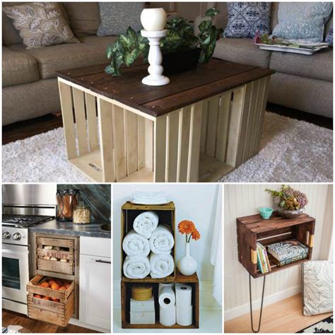 70 Great Diy Wood Crate Projects Diy Crafts