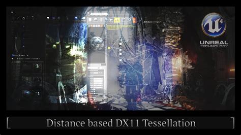 Unreal Engine 4 Distance Based Dx11 Tessellation Tutorial Youtube