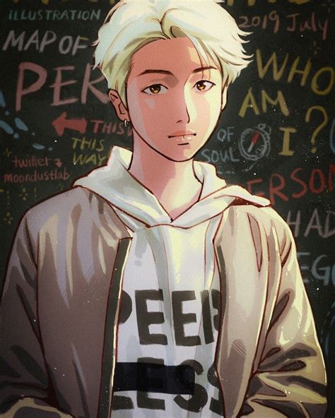 Namjoon Anime If Bts Were Real Life Anime Characters This Is Who They