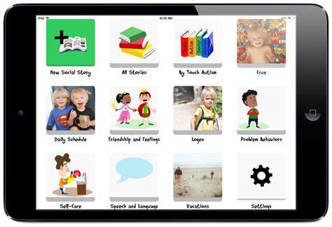 Social Stories Creator And Library Review Touch Autismtouch Autism