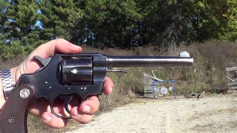 Colt Army Special 32 20 Revolver Made 1926 Youtube