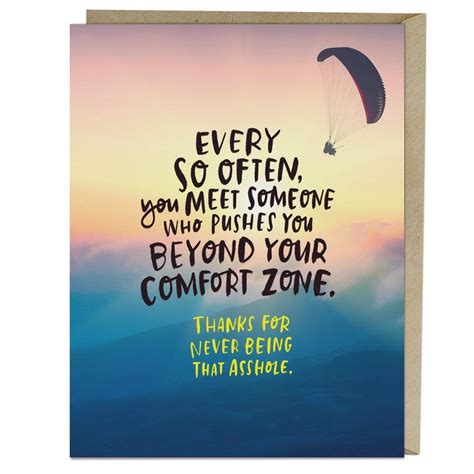 Comfort Zone Card | Comfort zone quotes, Comfort zone, Out of comfort zone