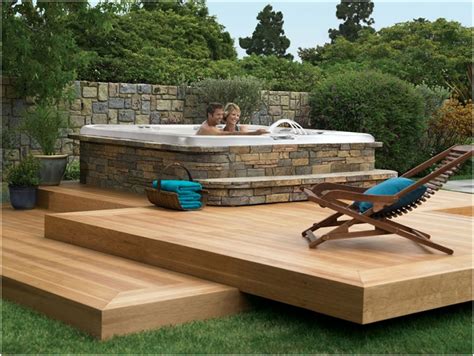 Beautiful Deck Designs To Support A Hot Tub Interior Design Ideas