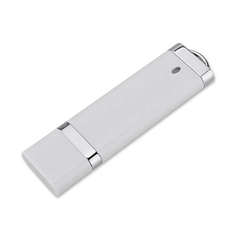 10pcs White 8gb Usb 20 Flash Pen Drive Rectangle Model Thumb Drive